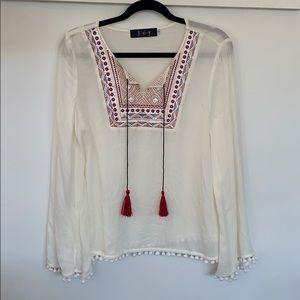 Amazon Fashion Peasant Blouse